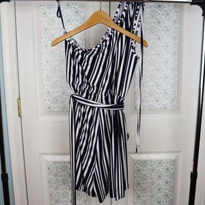 New York & Company one shoulder romper